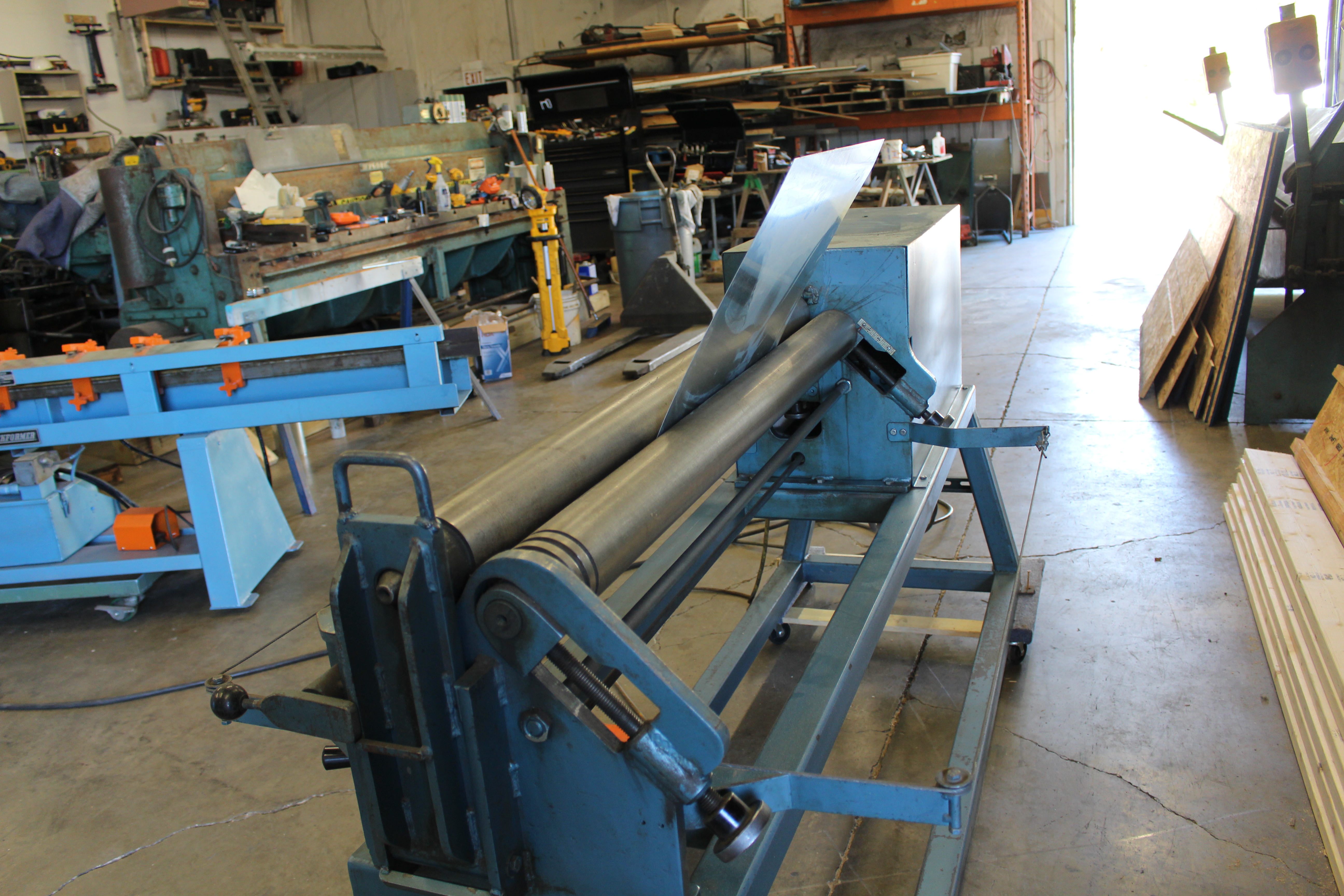 sheet metal roller